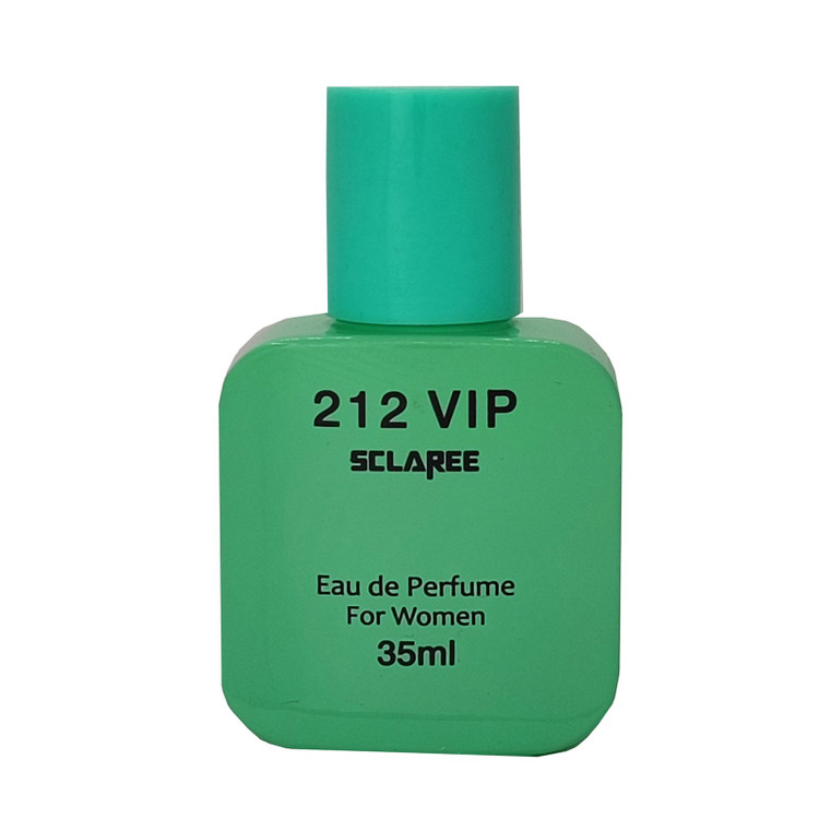 عطر جیبی زنانه اسکلاره مدل 212 VIP حجم 35 میلی لیتر رنگ سفید