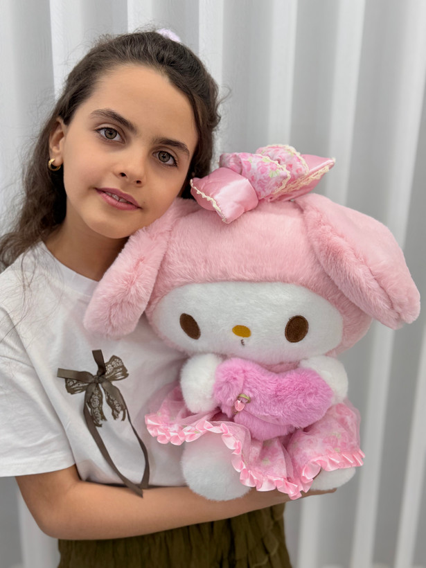 عروسک ملودی صورتی خارجی تخفیف ویژه