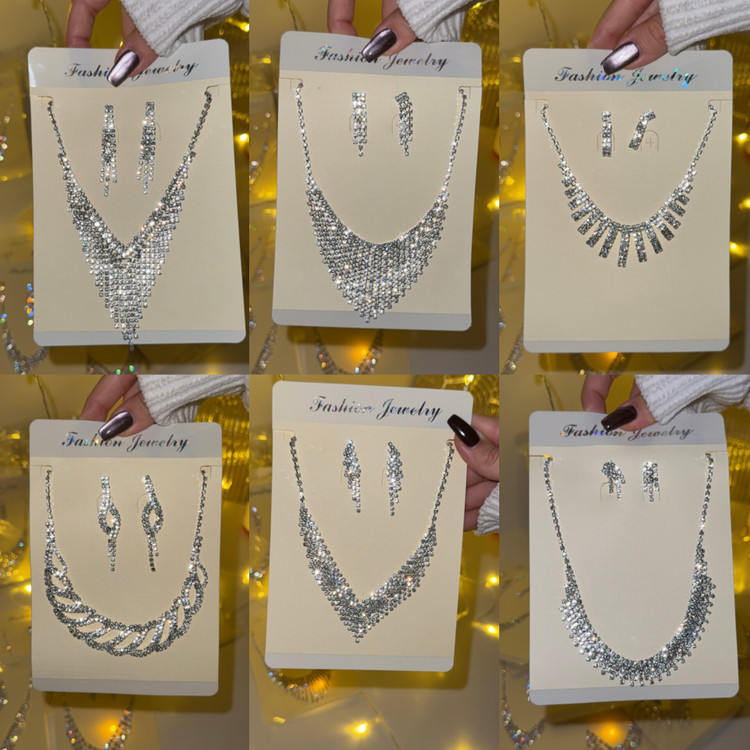 نیم ست مجلسی نگیندار کد jw13