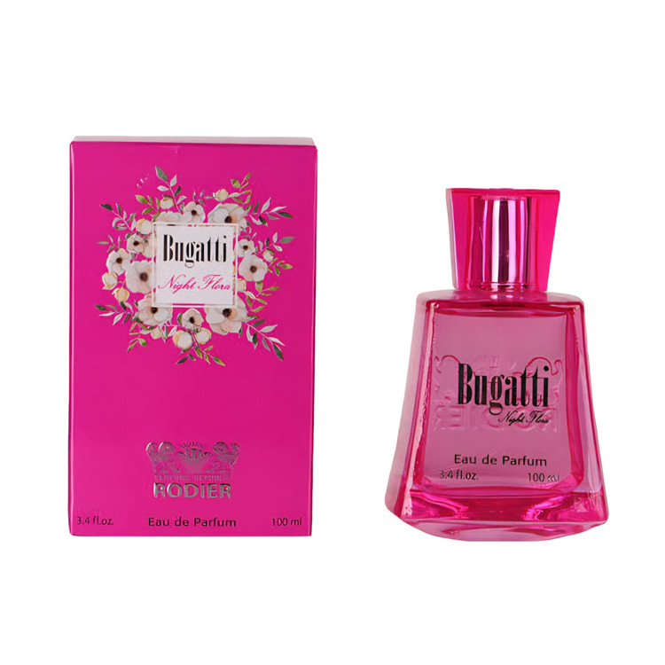 عطر زنانه رودیر بوگاتی نایت فلورا حجم 100 میل